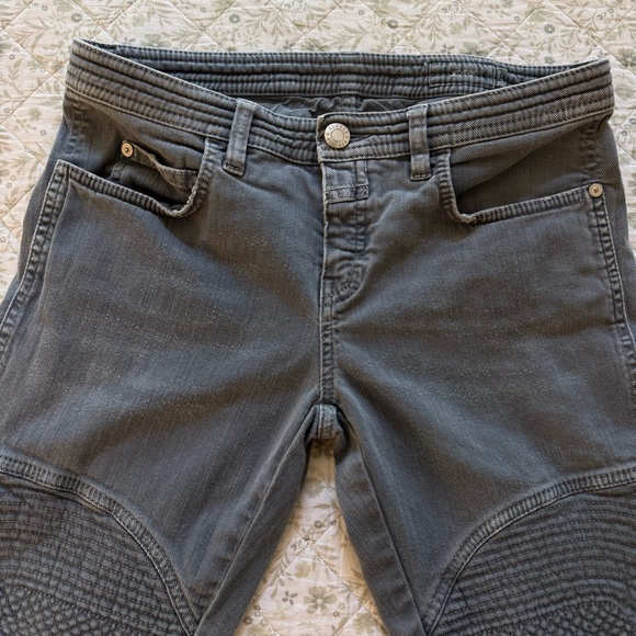 Closed grey skinny jeans with zipper detail - Picture 3 of 8